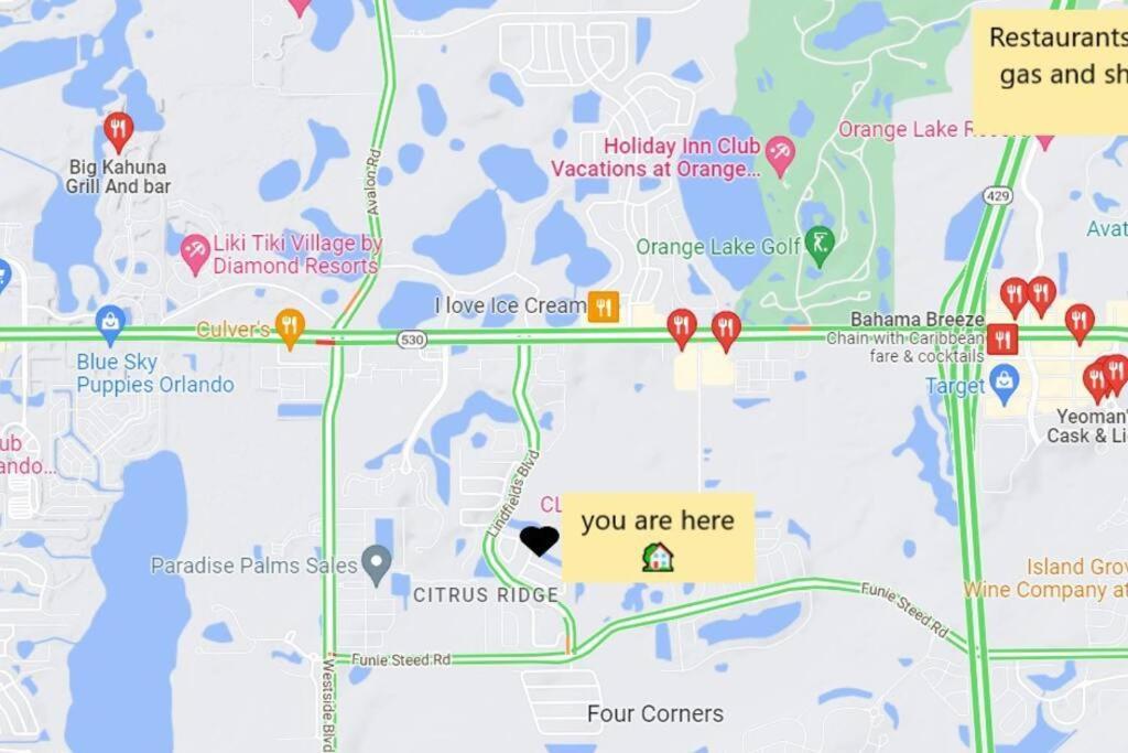 Vacation Home With Private Pool Near Disney World Kissimmee Exterior photo